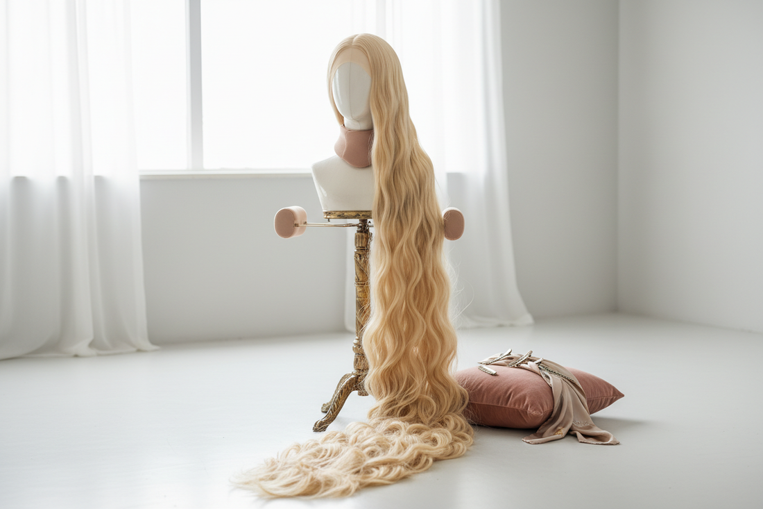 The 150cm Wig Problem: Preventing Neck Strain from Heavy "Rapunzel" Styles