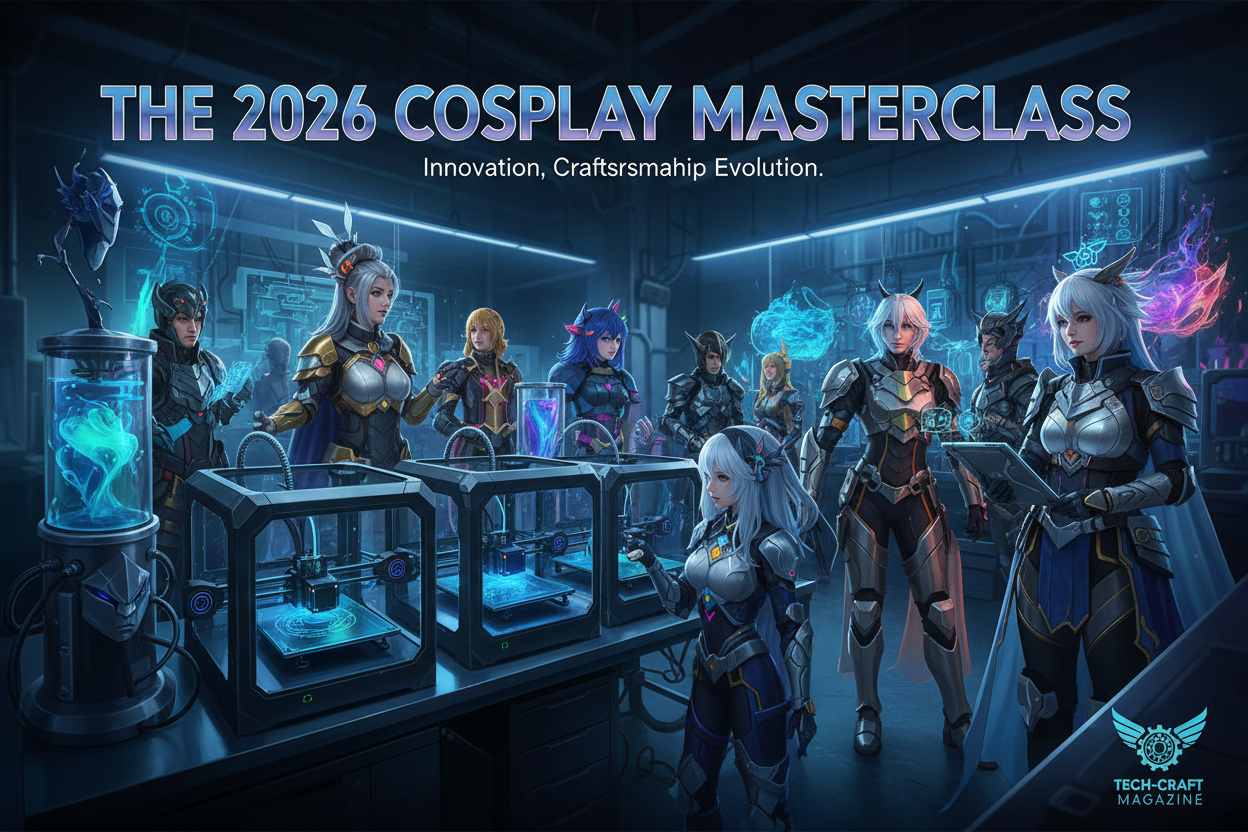 The 2026 Cosplay Masterclass: 7 Tech Trends, Tool Upgrades & Katsucon Survival Guides for January