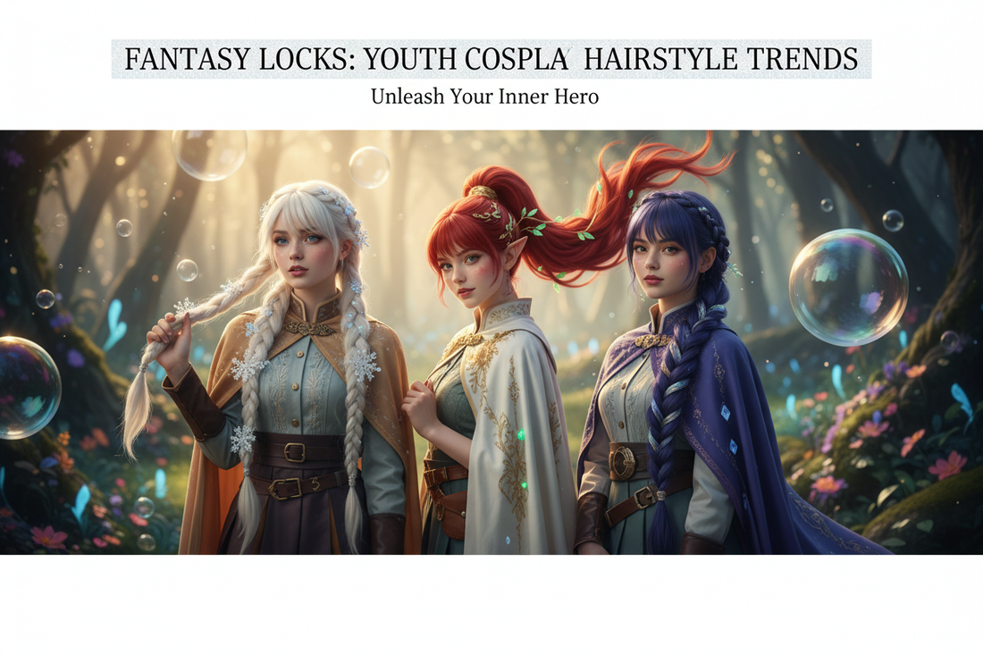 The 2026 Family Circuit: 5 Iconic Braid & Ponytail Styles for Next-Gen Cosplayers