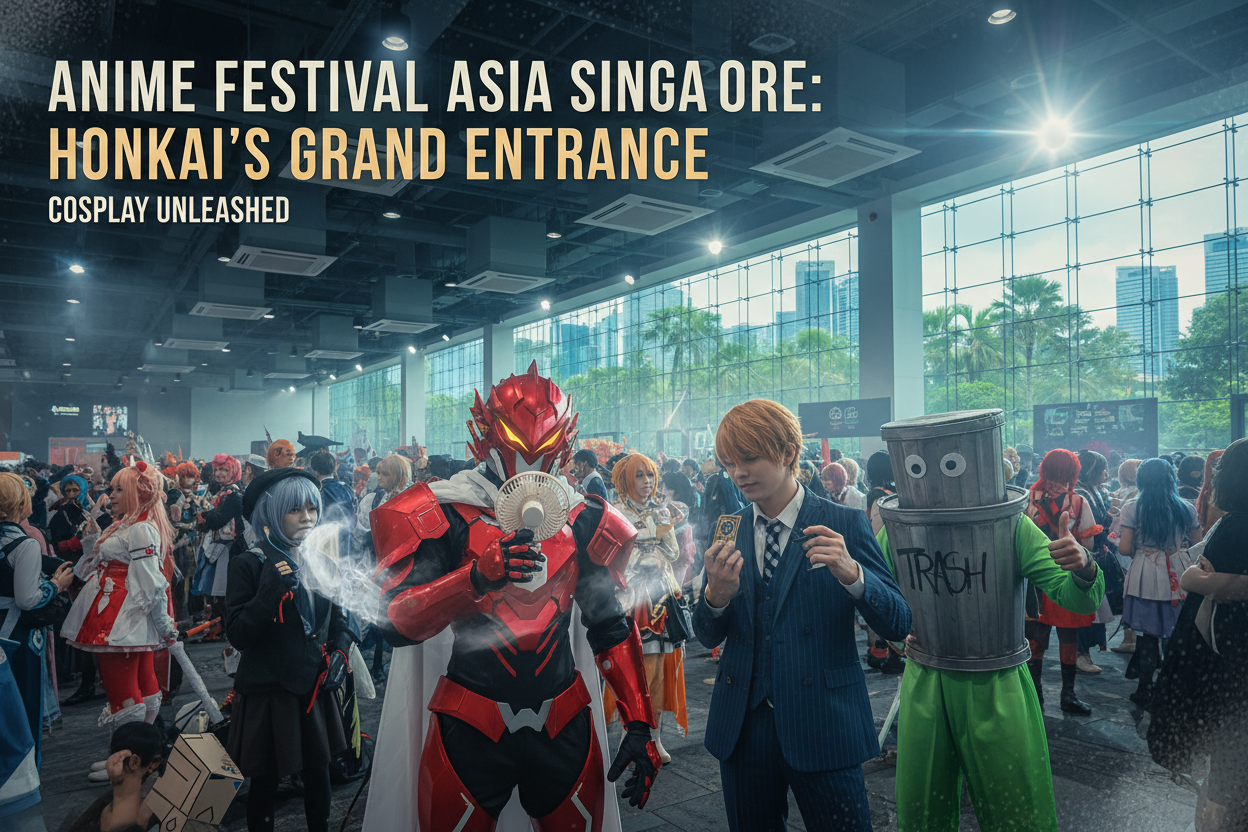 Cosplay News (Nov 28): AFA Singapore Day 1 Report – The Dominance of "Honkai: Star Rail" &amp; Humidity Survival Stats