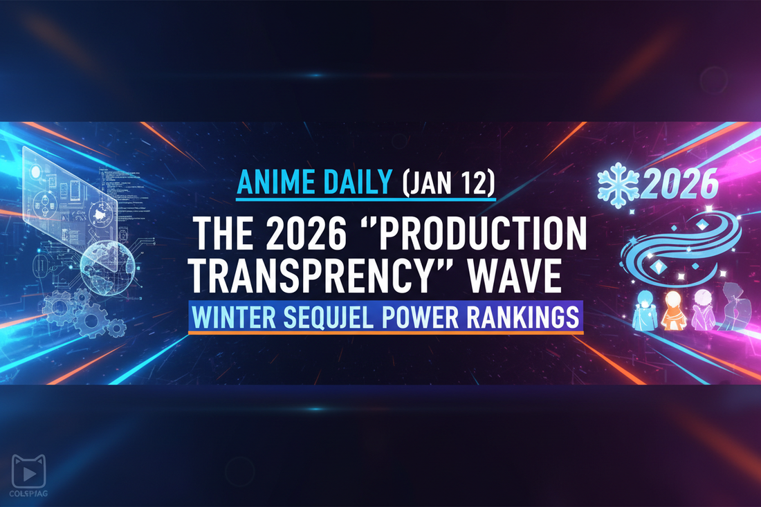 Anime Daily (Jan 12): The 2026 'Production Transparency' Wave & Winter Sequel Power Rankings
