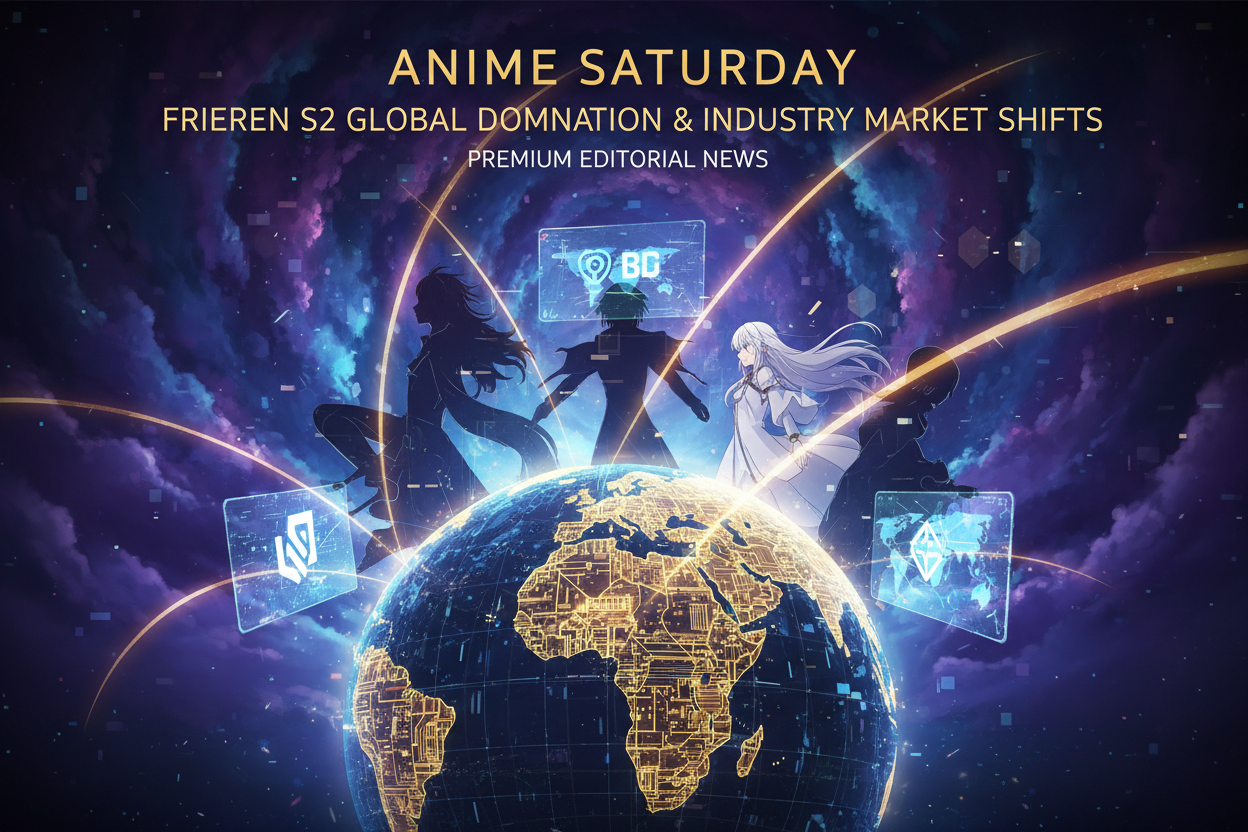 Anime Saturday (Jan 17): Frieren S2 Global Domination & Industry Market Shifts