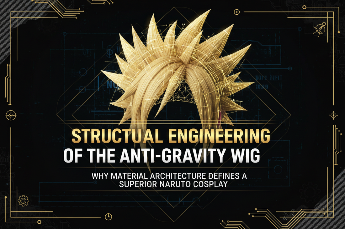 Structural Engineering of the "Anti-Gravity" Wig: Why Material Architecture Defines a Superior Naruto Cosplay