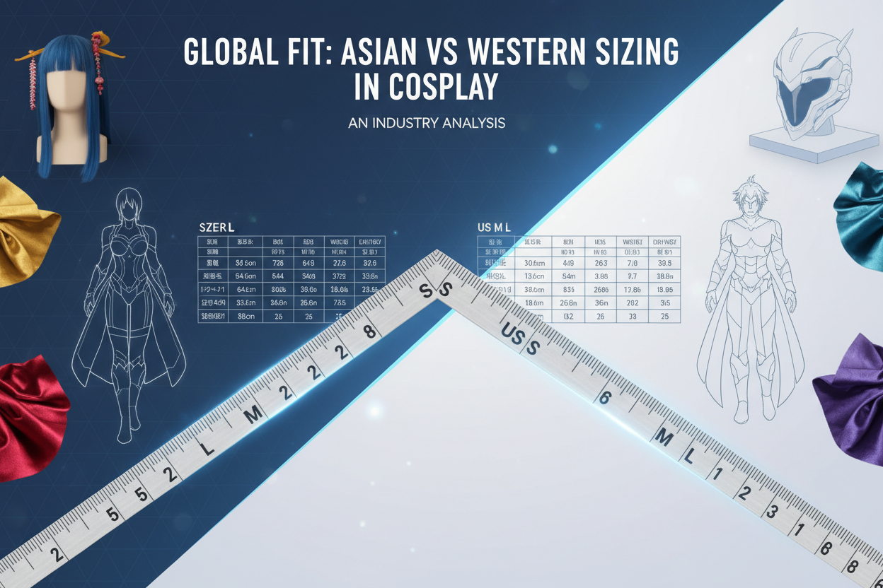 The "One Size Fits None" Crisis: Decoding Asian vs. Western Sizing Standards in Mass-Market Cosplay
