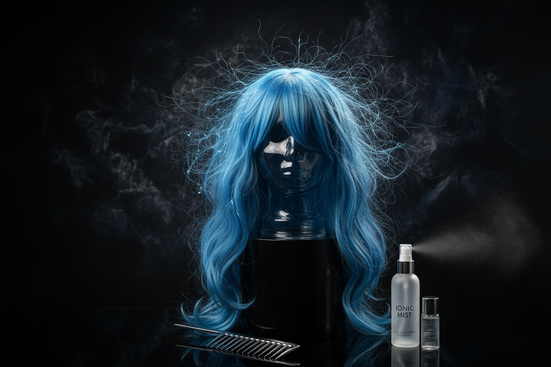 Electrostatic Discharge Protocols: Neutralizing "Wig Frizz" in Dry Winter Conditions (The Ionic Solution)