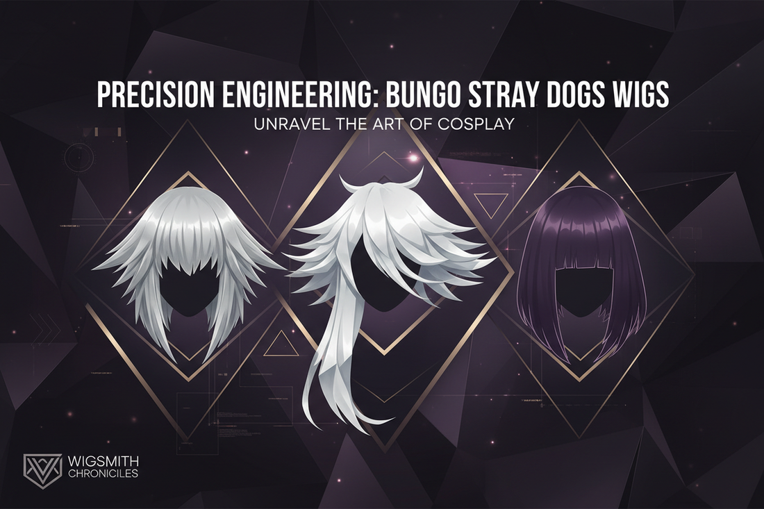 The Geometry of the Gifted: Engineering the Sharp Silhouettes of Bungo Stray Dogs Wigs