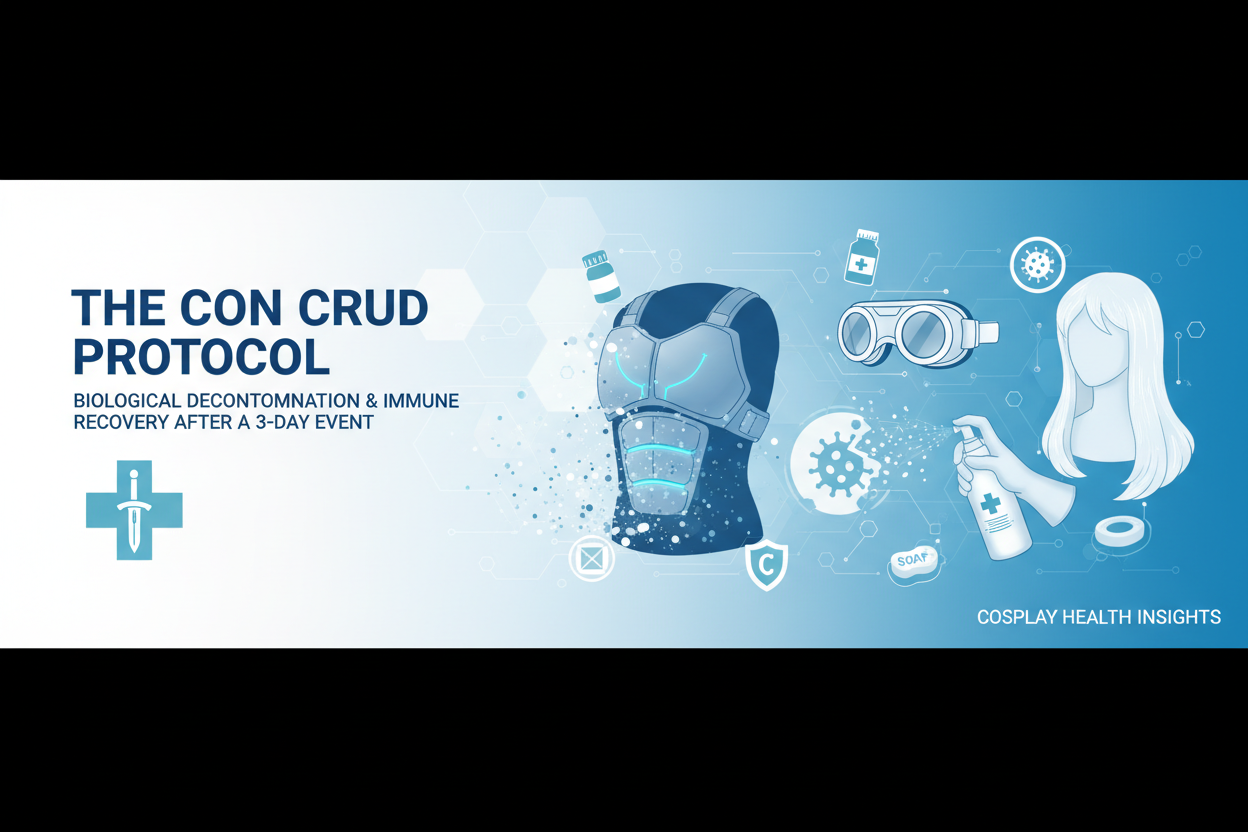 The "Con Crud" Protocol: Biological Decontamination & Immune Recovery After a 3-Day Event