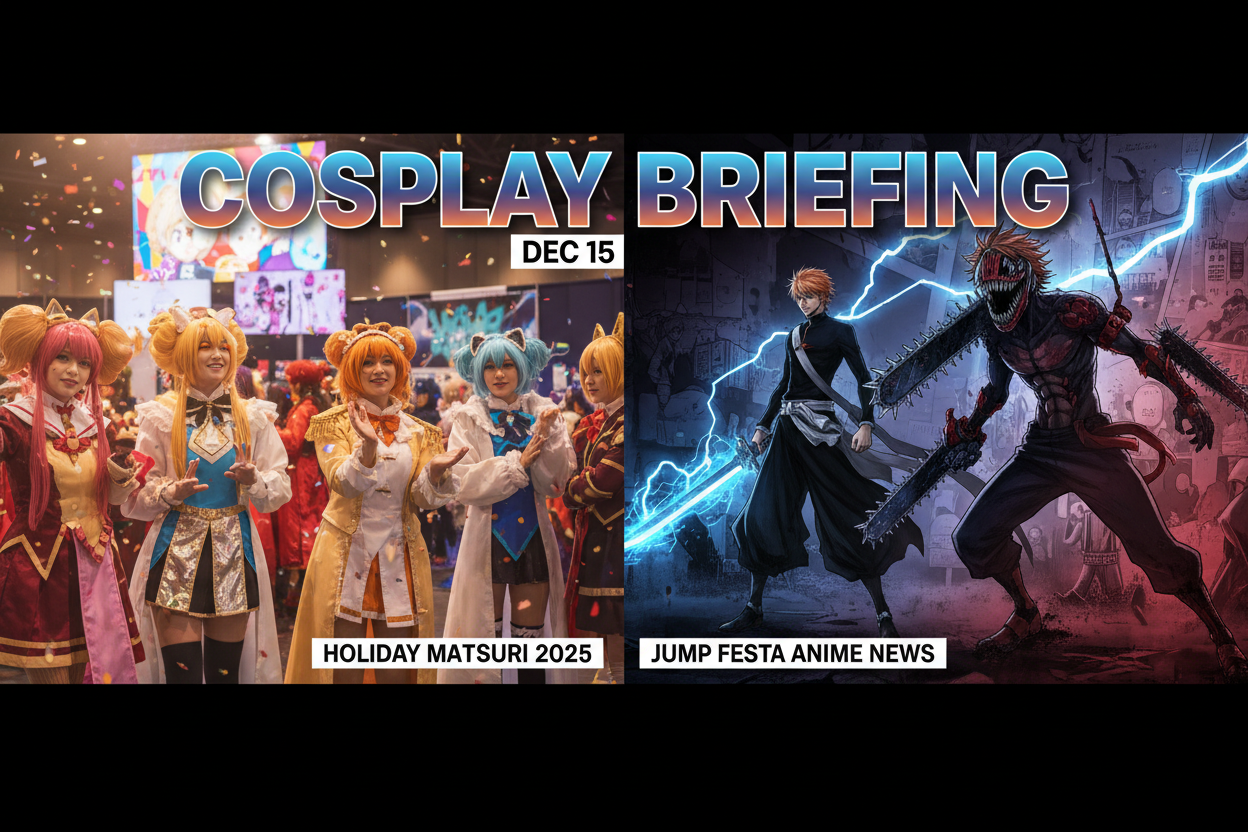 Cosplay Briefing (Dec 15): HolMat's Best Trends & The Jump Festa Leak Storm