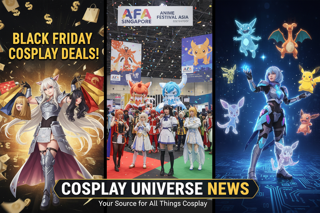Cosplay Buzz (Nov 26): The Black Friday "Pre-Game" Panic, AFA Singapore Landfall & Pokemon Z-A Prop Challenges