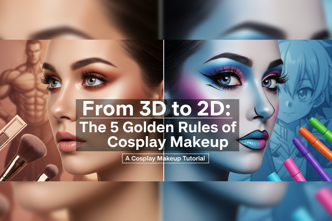 From 3D to 2D: The 5 Golden Rules of Cosplay Makeup (That Break Daily Beauty Standards)