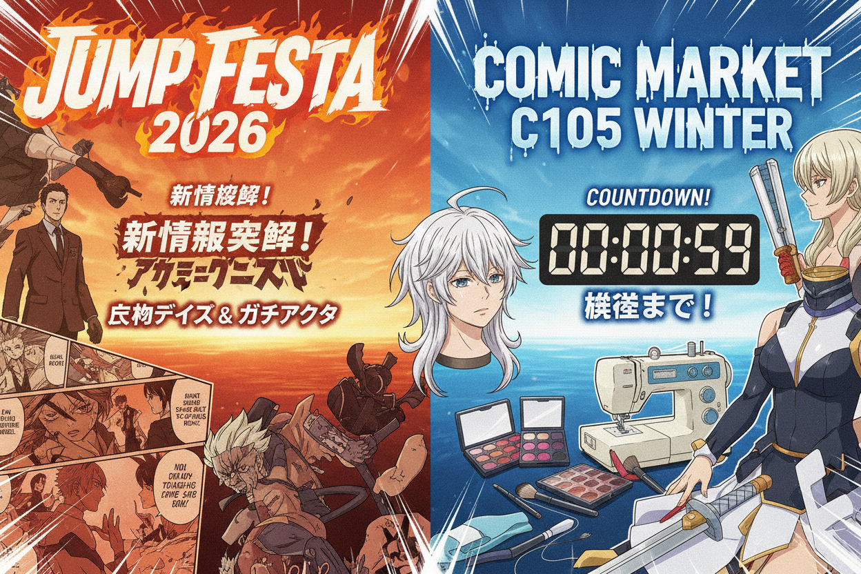 Cosplay News (Dec 13): The Jump Festa Pre-Show Leaks & The 2-Week Warning for Comiket C105
