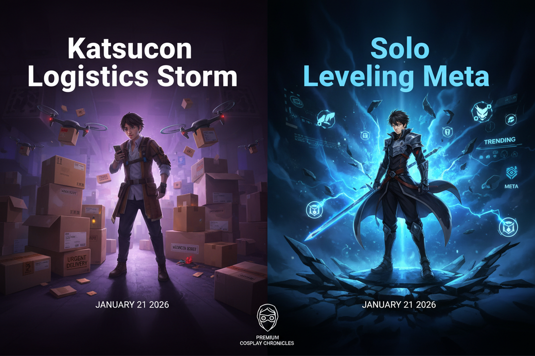 Cosplay News Jan 21, 2026: Katsucon Logistics Storm & Solo Leveling Meta