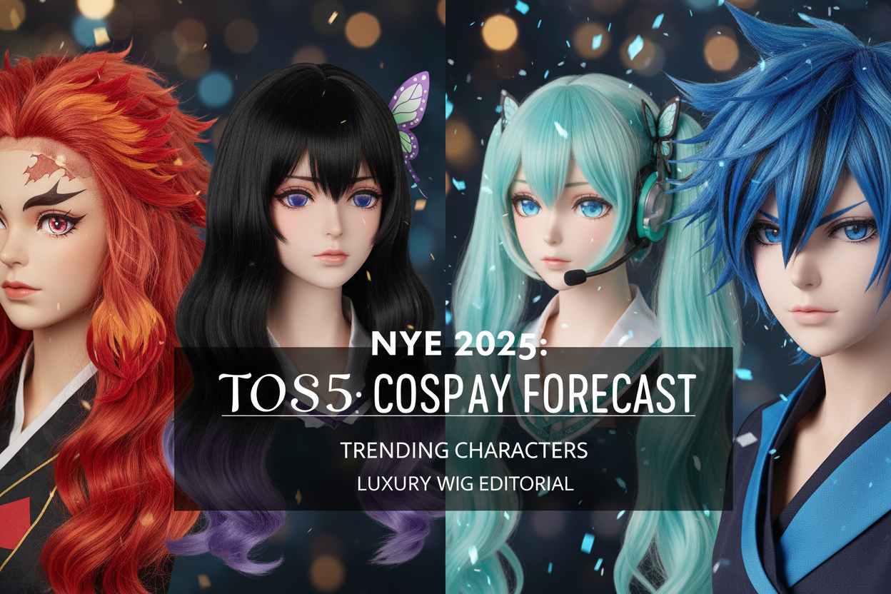Dec 31 2025 Cosplay Report: Top NYE Characters & Realistic Scalp Wigs