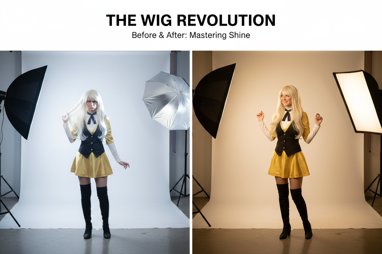 Stop Blaming Your Camera: Why "Shiny" Wigs Ruin Photos (A Photographer’s Rant)