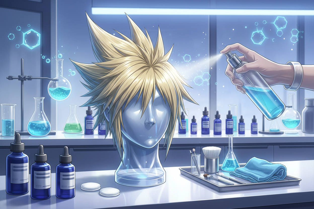 De-Gunking the Spike: Solvents and Soaks to Remove Heavy Styling Glue from Wigs (Without Ruining the Fiber)