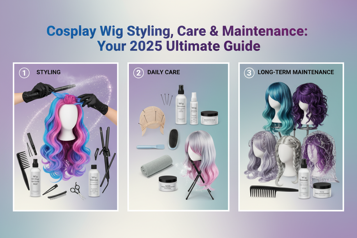 Cosplay Wig Styling, Care & Maintenance: Your 2025 Ultimate Guide