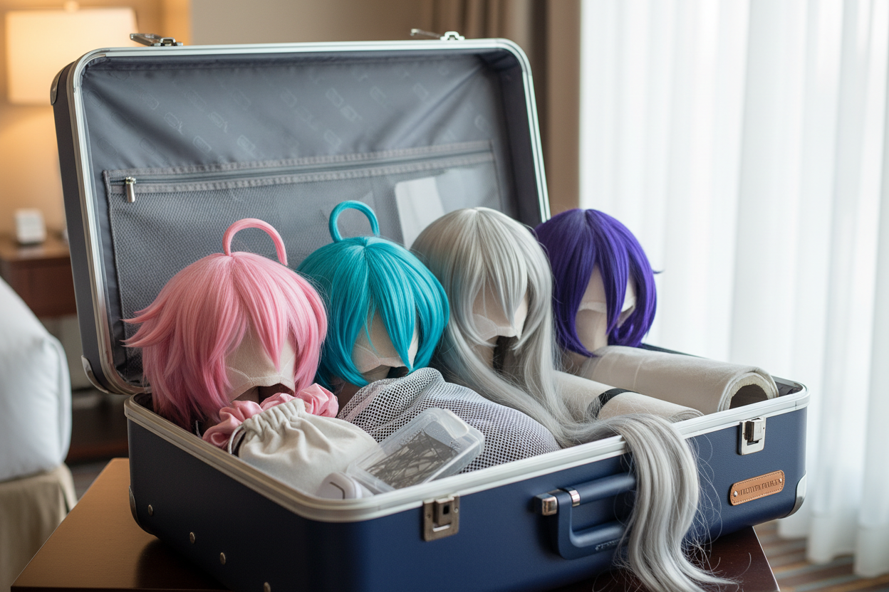 Wig Logistics: How to Pack 10 Wigs in One Suitcase (Without Losing the Style)