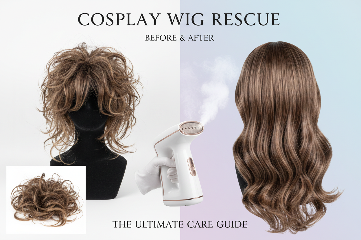 How to Detangle & Restore Frizzy Cosplay Wigs: The No-Cut Guide ...