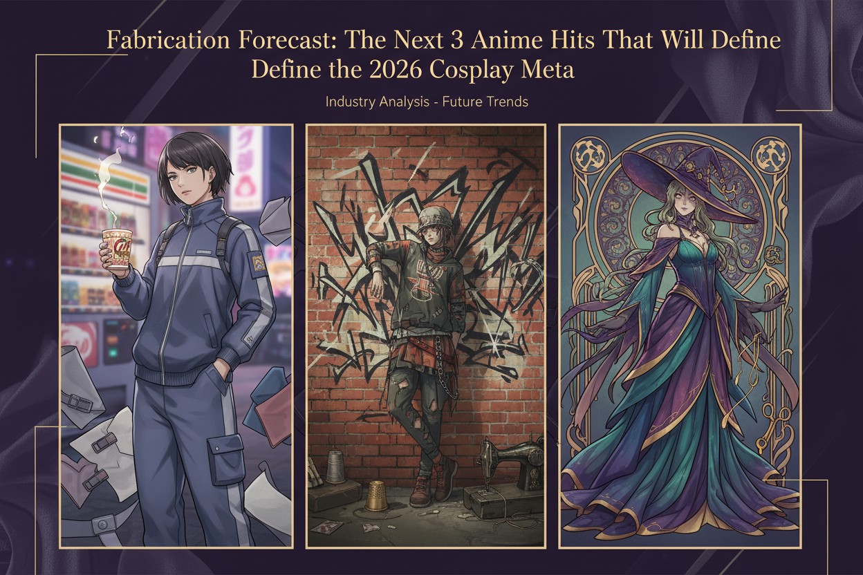 Fabrication Forecast: The Next 3 Anime Hits That Will Define the 2026 Cosplay Meta (Sakamoto, Gachiakuta, Witch Hat)