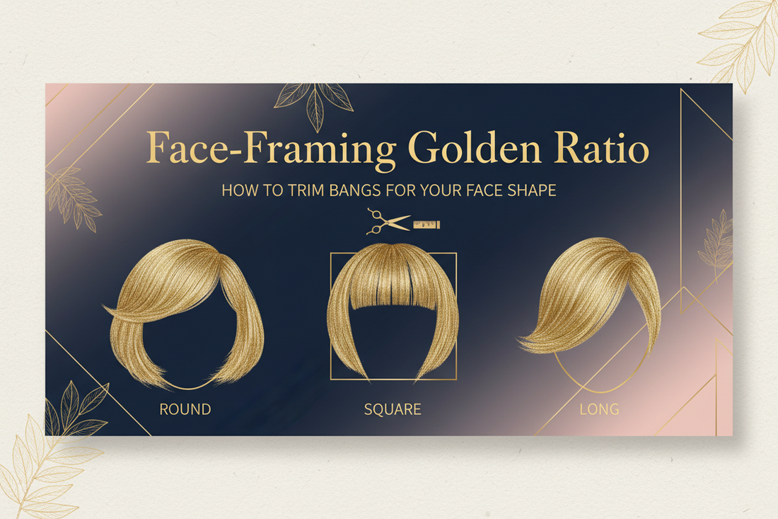 The "Face-Framing" Golden Ratio: How to Trim Bangs for Your Specific Face Shape