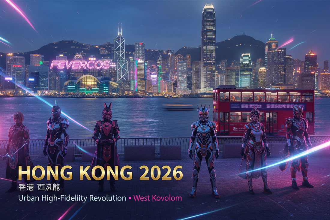 FEVERCOS Hong Kong 2026: The Urban High-Fidelity Revolution at West Kowloon