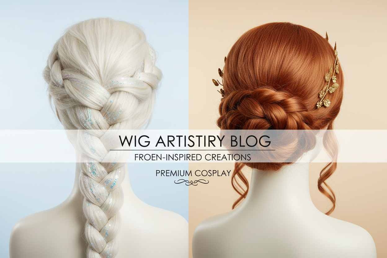 The Architecture of Arendelle: Engineering the CGI Volume of Frozen Wigs (From Braids to Buns)