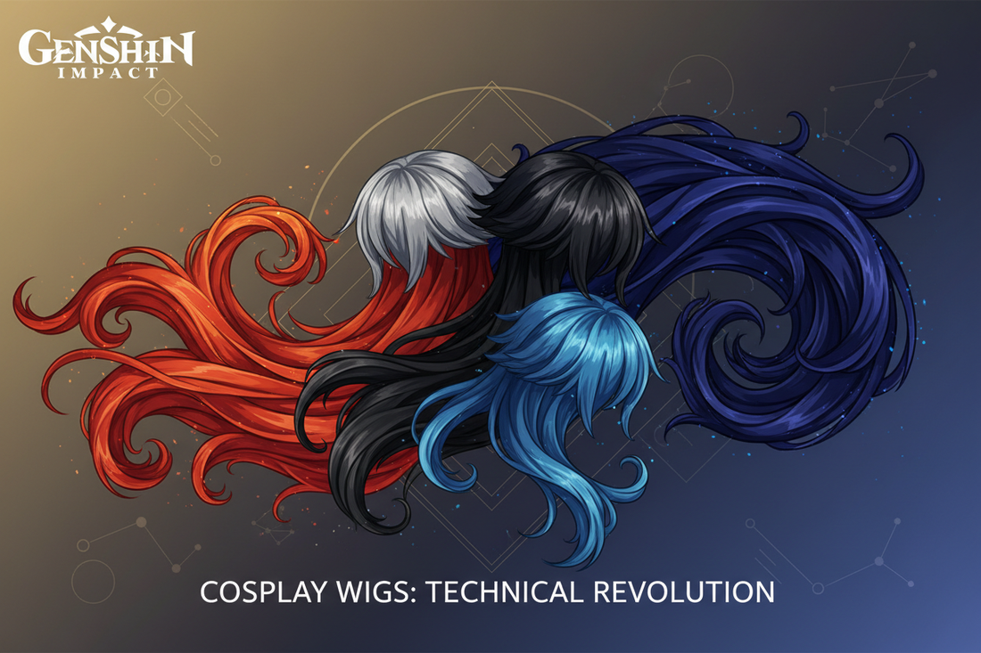 Teyvat's Chromatic Evolution: Engineering the Hair Physics of Natlan, the Abyss, and Genderbent Icons