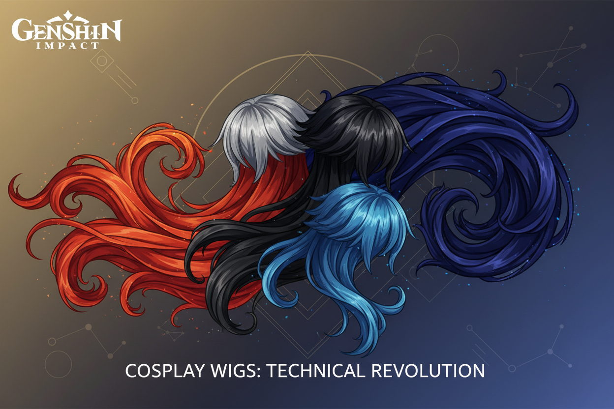 Teyvat's Chromatic Evolution: Engineering the Hair Physics of Natlan, the Abyss, and Genderbent Icons