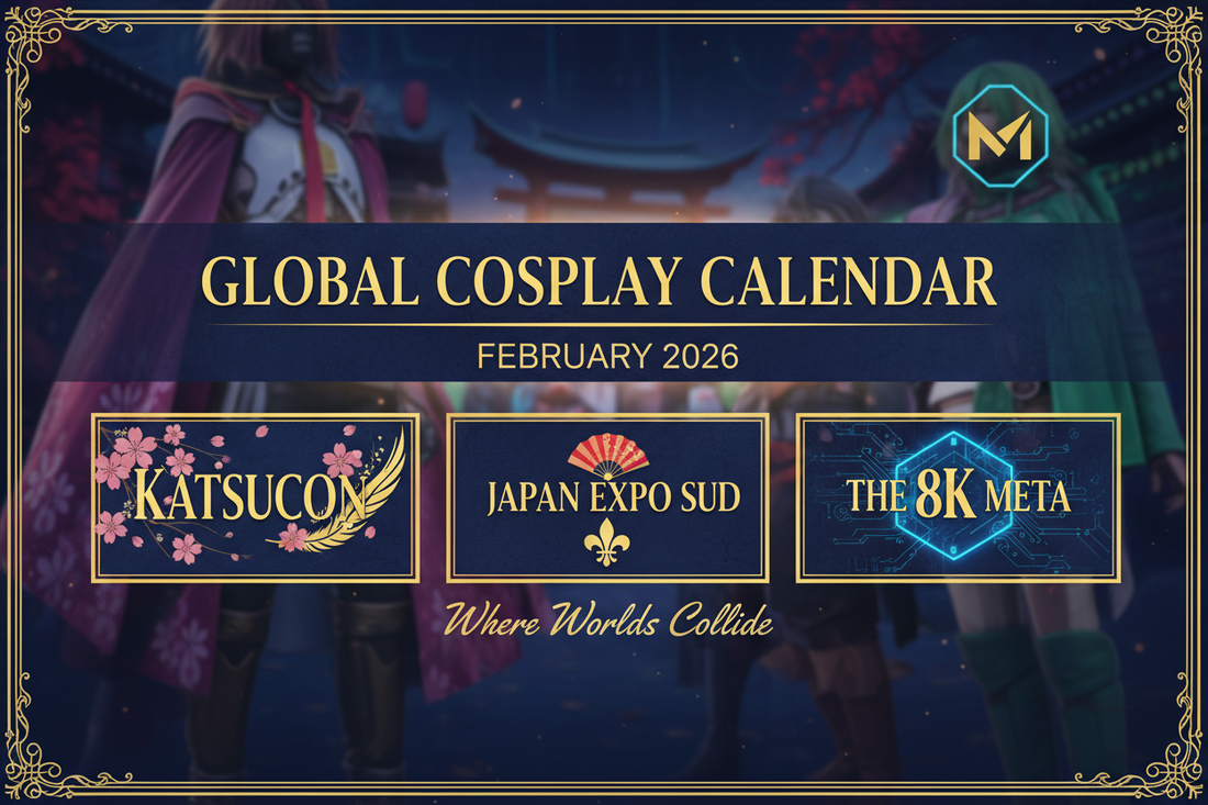 Global Cosplay Calendar February 2026: Katsucon, Japan Expo Sud & The 8K Meta