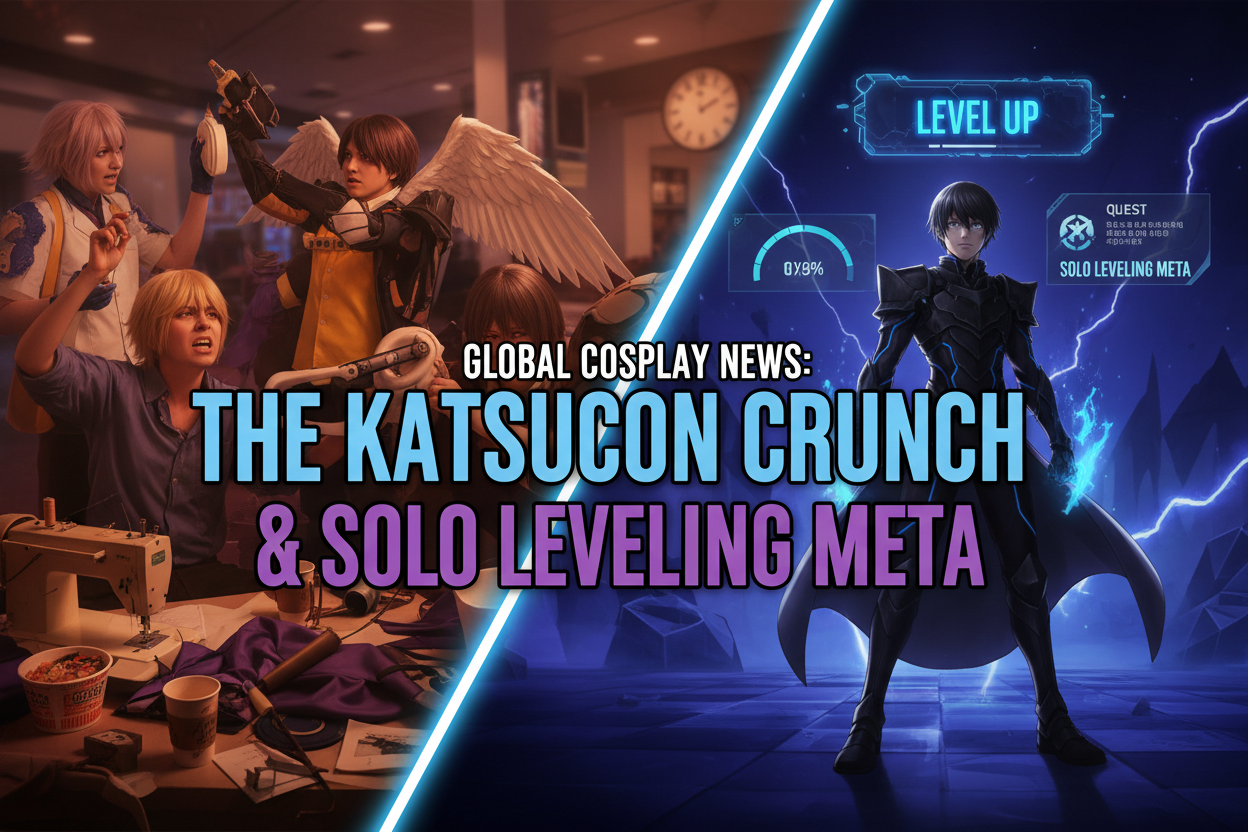 Global Cosplay News Jan 22, 2026: The Katsucon Crunch & Solo Leveling Meta