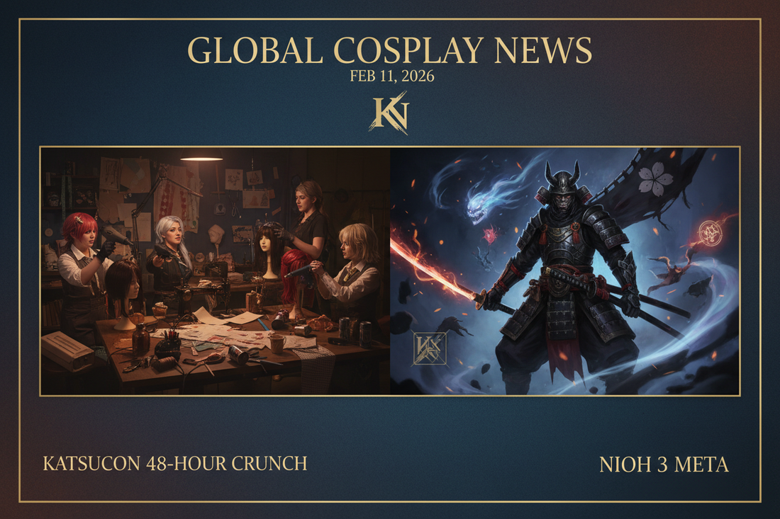 Global Cosplay News Feb 11, 2026: Katsucon 48-Hour Crunch & Nioh 3 Meta