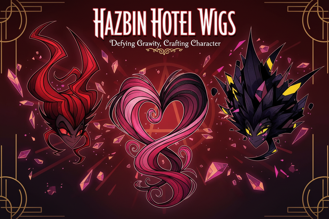 Translating the "Vivziepop" Aesthetic: Engineering the Anti-Gravity Volumes of Hazbin Hotel Wigs
