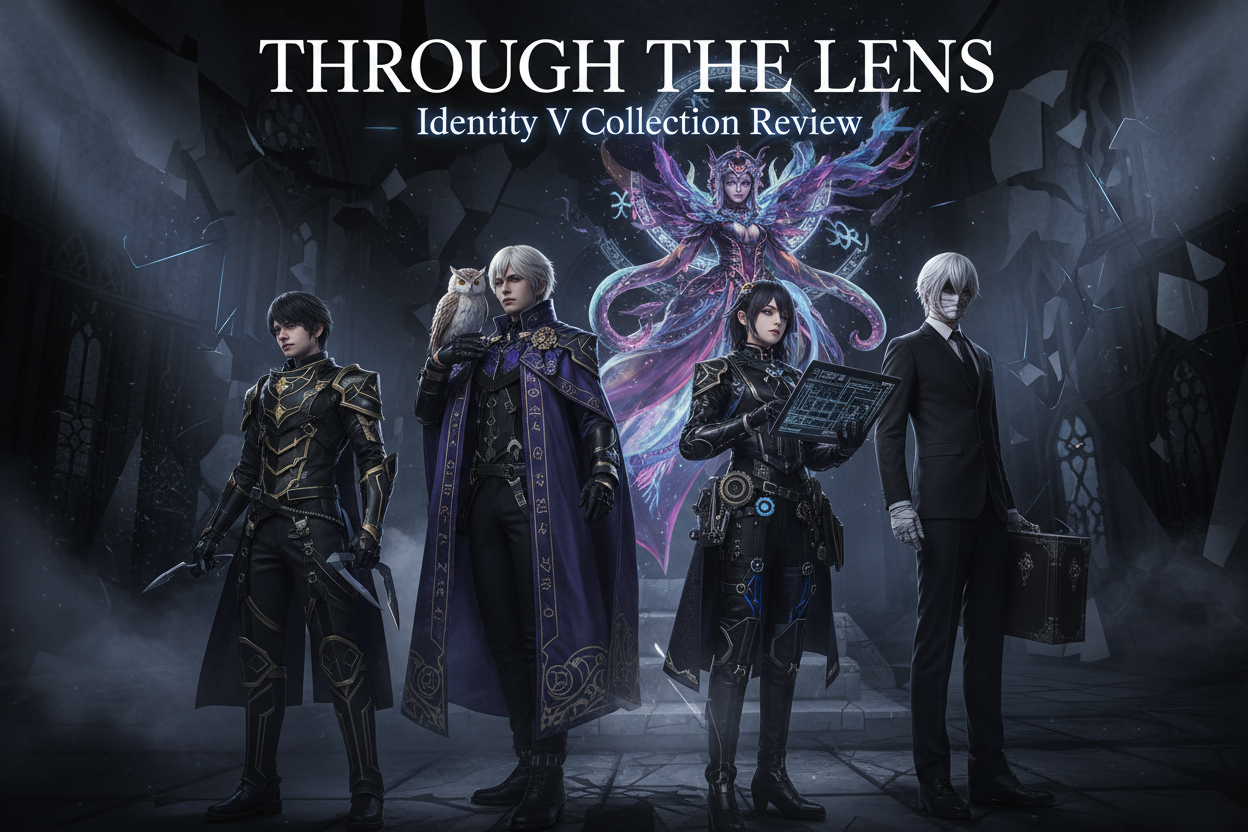 Through the Lens: Styling the Identity V 'BLK' Collection & Yog-Sothoth | FeverCos Review