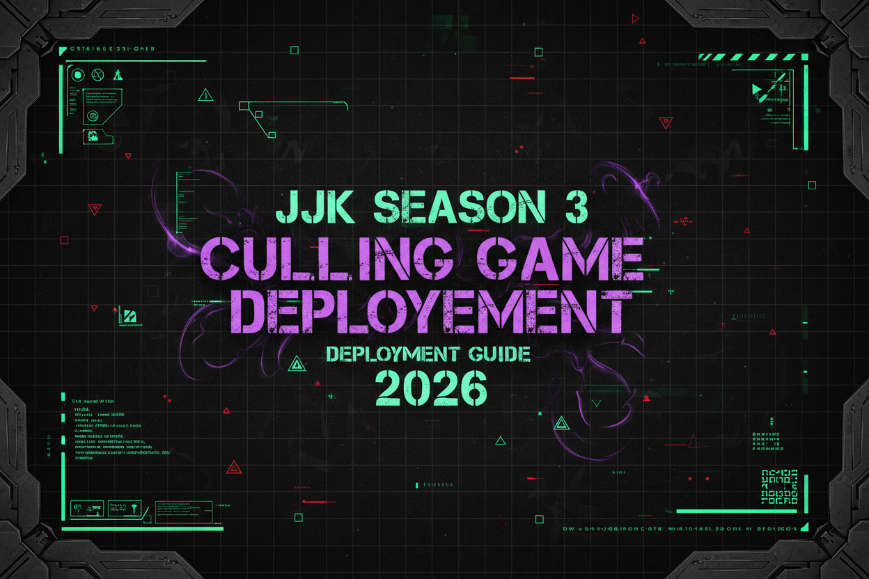 Jujutsu Kaisen Season 3 Deployment Guide: Essential Cosplay Loadouts for 2026