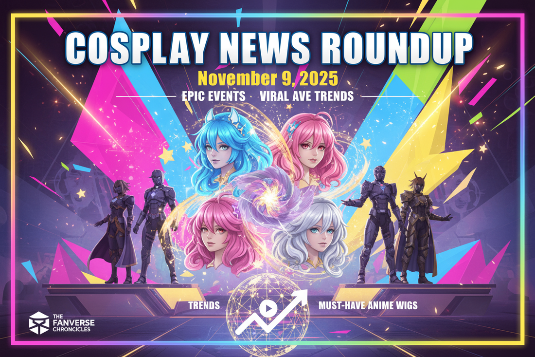 Latest Cosplay News Roundup: November 9, 2025 – Epic Events, Viral Trends & Must-Have Anime Wigs