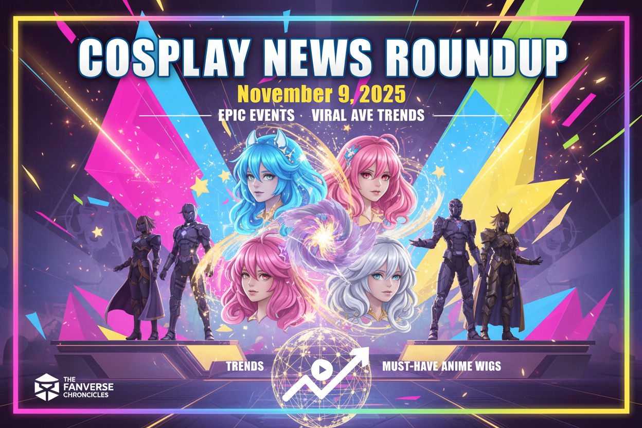 Latest Cosplay News Roundup: November 9, 2025 – Epic Events, Viral Trends & Must-Have Anime Wigs