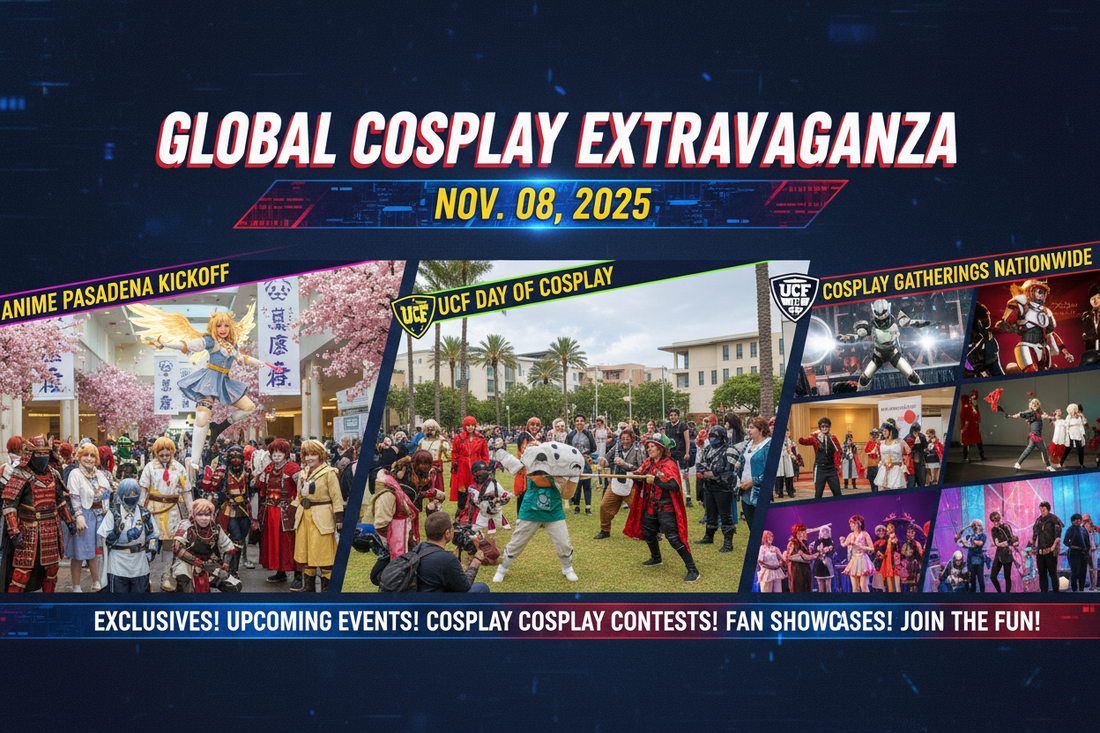 Latest Cosplay News Today: Anime Pasadena Kickoff, UCF Day of Cosplay & More | November 08, 2025