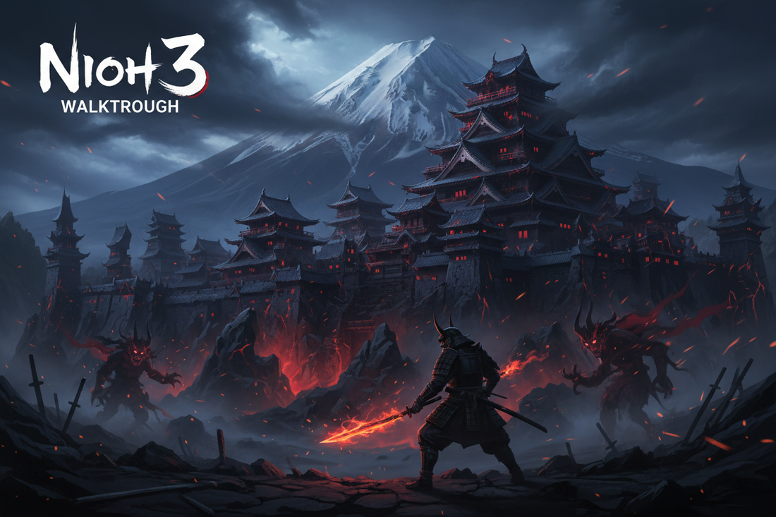 Nioh 3 Walkthrough Part 5: Mount Fuji Demon Fortress & Final Boss Guide