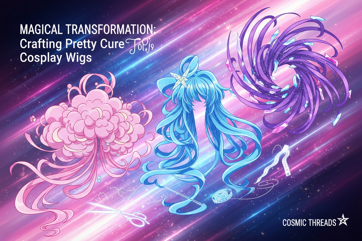The Architecture of Magical Girls: Solving the Volumetric Physics of "Pretty Cure" Wigs