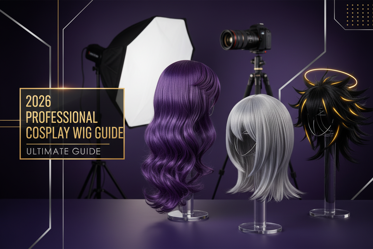2026 Professional Cosplay Wig Guide: Why High-Fidelity Fibers Matter for 8K Photography