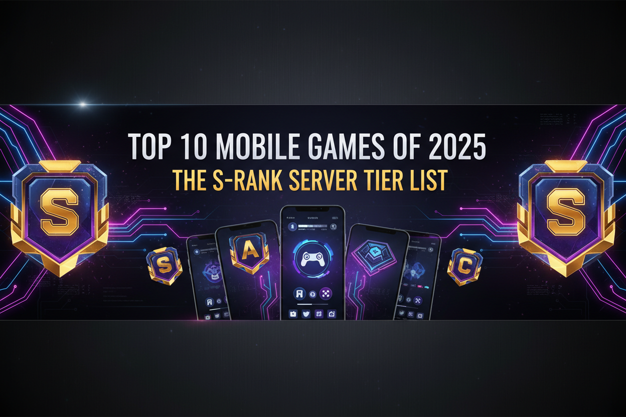 Top 10 Mobile Games of 2025: The S-Rank Server Tier List by Sora Katsuki