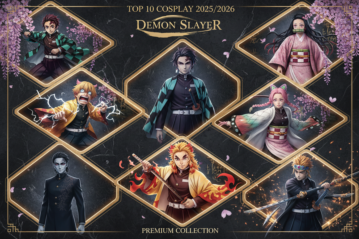 Top 10 Most Popular Demon Slayer Cosplay Characters 2025/2026