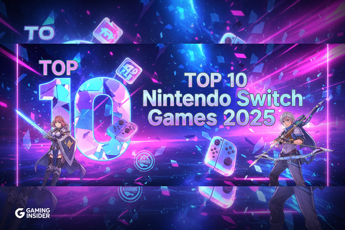 The Top 10 Nintendo Switch Games of 2025: A Fabricator’s Ranking (Art Style, Color & Group Potential)