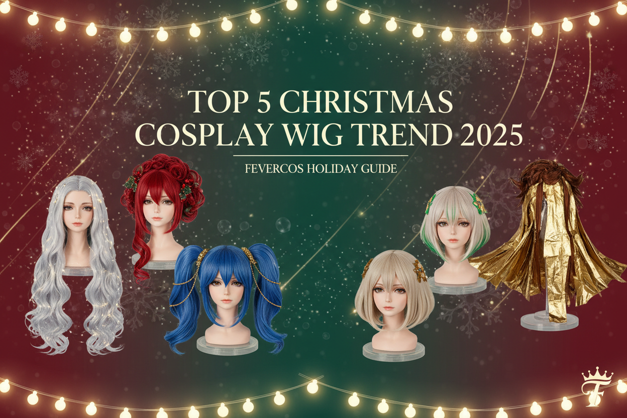 Top 5 Christmas Cosplay Wig Trends 2025 | Fevercos Holiday Guide