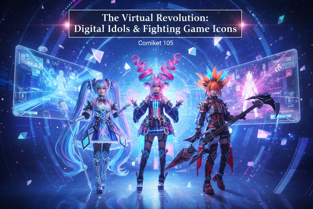 The Virtual Revolution: Mastering Digital Idols and Fighting Game Icons for Comiket 105 By Jax Vane, Celebrity Hair Stylist & Wig Architect