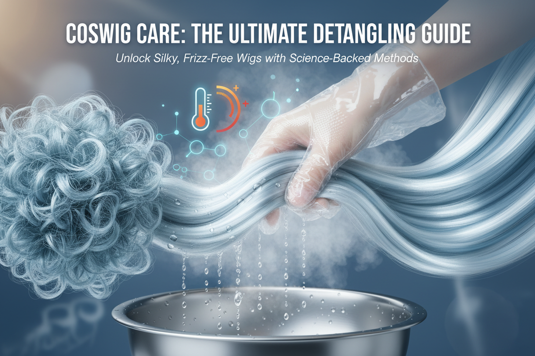 Synthetic Fiber Rehabilitation: The "Boiling Water" Method for Detangling Matted Wigs