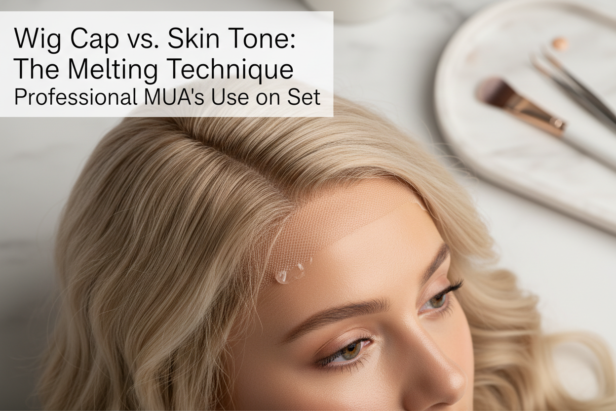 Wig Cap vs. Skin Tone: The "Melting" Technique Professional MUAs Use on Set