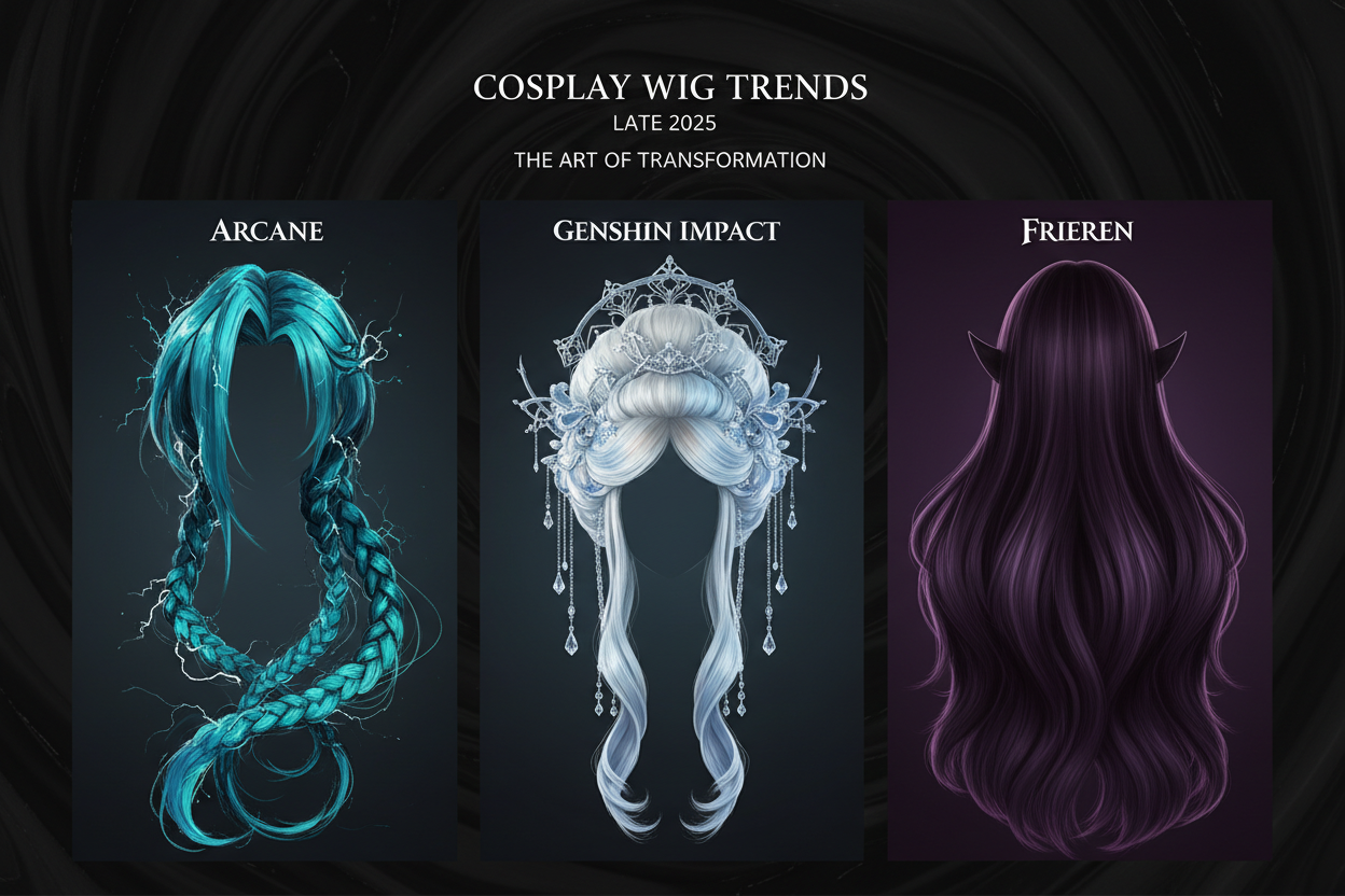 The Crown of the Character: Decoding the Wig Trends of Late 2025 (Arcane, Genshin & Frieren)