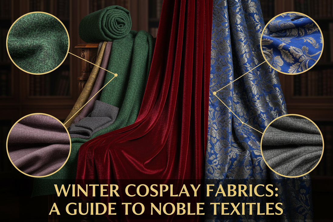 The Fabric of Nobility: Elevating Winter Cosplay with Velvet, Wool, and Jacquard
