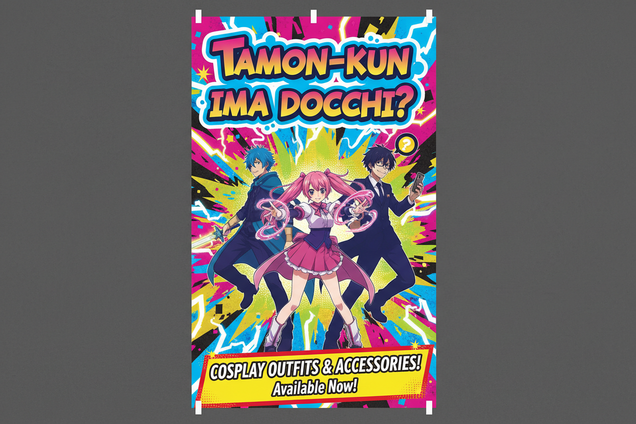 Tamon-kun Ima Docchi?!